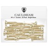 Cauldham Bright Brass Wood Screws #9 x 1 Inch for