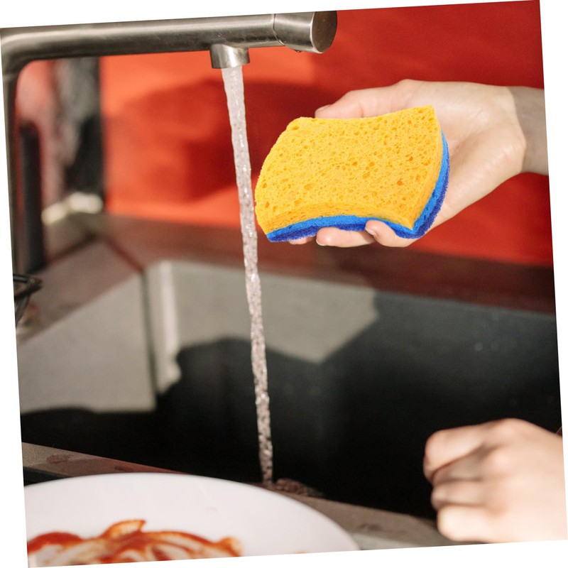 NOLITOY 6 Pack Dish Sponge Set Multi-Function Kitchen Cleaning Sponges