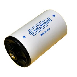 HOMEFUNTIME AA to C Battery Adapter Battery Converter Cases Holder Shell for AA Battery (White Color,Pack of 4)