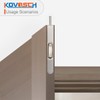 KOVOSCH 4 Pack Flush Bolt 6 Inch, Heavy Duty Flush