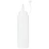 Vogue E626 Brown Squeeze Sauce Bottle, 24 oz.