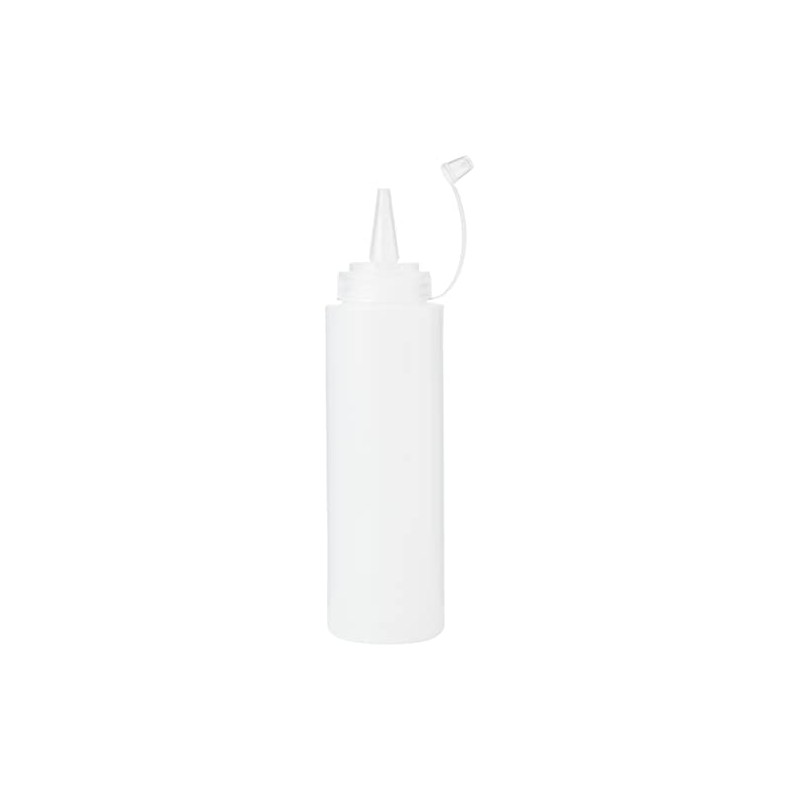 Vogue E626 Brown Squeeze Sauce Bottle, 24 oz.