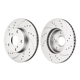 PHILTOP Front Brake Pads and Rotors kit Fit for Toyota 2005-2015 Tacoma, 10” Brake kit Front Brakes Rotors Automotive Replacement Brake kits