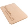 Spruchreif Wooden Board with Engraving, Breakfast Board with Engraving, Bread