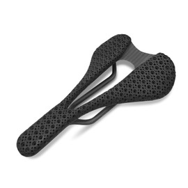 3D Carbon Fiber Bike Seat - Ultra Lightweight Cycling Saddle with Shock Absorption & Ventilation, Ergonomic Design for Long-Lasting Comfort - MTB/Road Bike Bicycle Seat for Men/Women