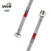 DVGW tested flexible hose 3/8 inch nut x 3/8 inch