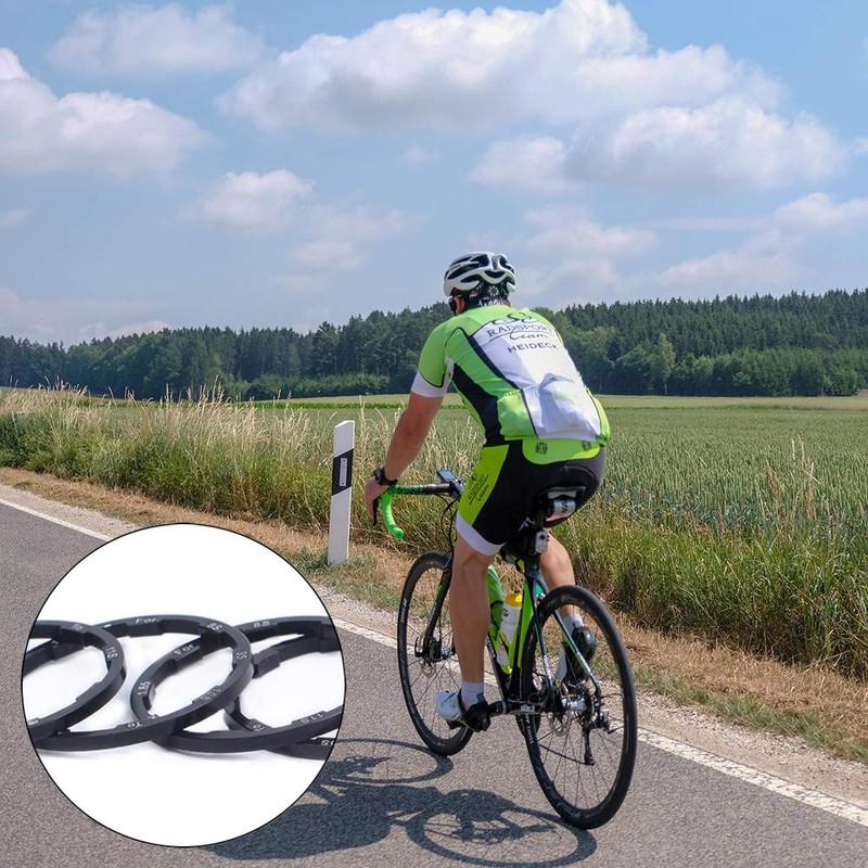 AOTISBAO 3 Pcs Bicycle Freewheel Washer Cassette Lightweight Aluminium Alloy
