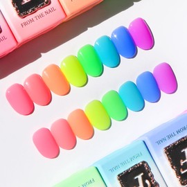From the Nail 8 types of neon pens, single product, fluorescent syrup gel / 프롬더네일 네온펜 8종 단품 형광시럽젤