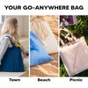 Bolsas de mano 100% algodón a granel, bolsa promocional reutilizable