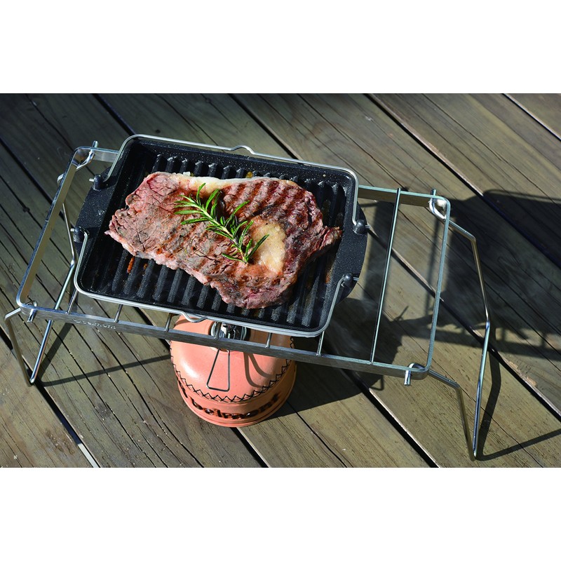 Belmont (Belmont) Grill Plate Black Boat (Medium) Stainless Steel with