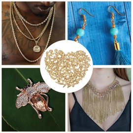 COHEALI Jewelry Casting Grain 100g - Brass, Golden, Modern Style - Adult, Non-Foldable - Jewelry Making Kit