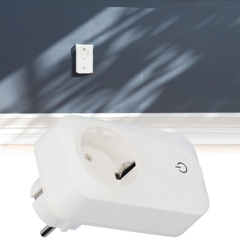 WiFi Smart Socket ABS Smart Plug with Timer and Voltameter