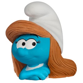 Chia Pet Smurfette with Seed Pack, Decorative Pottery Planter, Easy to Do and Fun to Grow, Novelty Gift, Perfect for Any Occasion