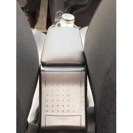 Spangenberg Smart Fortwo 451 Central Armrest Faux Leather with Storage Compartment