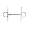 AK Full Cheek Rotary Double Cooper Roller Snaffle Horse Riding