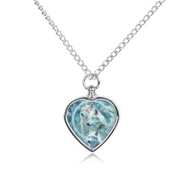 Dream Catcher White Wolf Pet Urn Necklace for Ashes Cremation Jewelry Memorial Pendant Ash Holder for Dog Cat, style