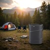 YUDI & GARDEN 46 Gallon Square Collapsible Yard Waste Bin,