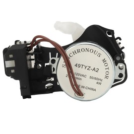 Washing Machine Shift Actuator 6 Pin Plastic Low Noise Low Energy Consumption Washer Shift Actuator for Replacement 100-120VAC