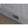 Toe Ductor Under Cabinet Heating and Cooling White Register Plate