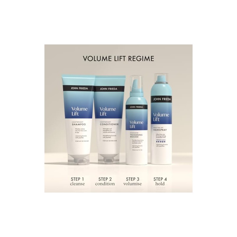 John Frieda Volume Lift Lightweight Shampoo 500ml. Fine Hair Care