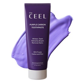 The Ceel Purple Toothpaste for Teeth Whitening with Purple Carbon | Purple Toothpaste for Teeth Whitening | Color Corrector Purple Toothpaste with Mint Flavour | 75 GR…