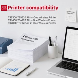 260XL 261XL Compatible Replacement for Canon 260 and 261 Ink Cartridges PG-260 CL-261 XL PG260 CL261 Work with TS6420a TS6400 TS6420 TR7020a TR7020 TR7022 TS5300 TS5320 Printer Black Color Combo Pack