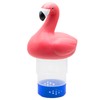 WWD POOL Pool Chlorine Floater, Floating Pool Chlorine Dispenser (Flamingo),