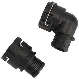 Rldym Heater Inlet Hose Connector 95089363 95089364 for Chevy Sonic Hatchback, Set of 2