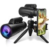 12x50 Monocular Telescope - Monoculars for Adults - High Powered