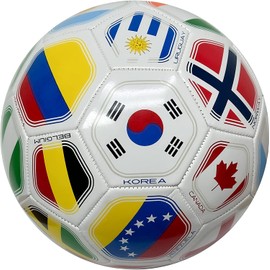 Tripact Inc World Cup Ball, Country Flags Soccer Ball Size 3, World Club National Teams, Flag Soccer Ball Size 3