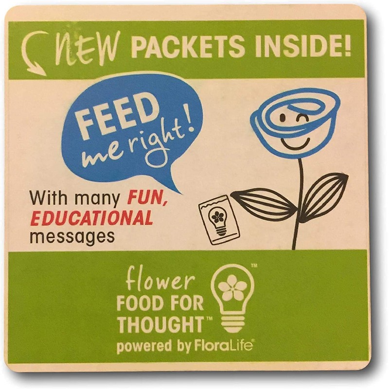 Cut Flower Food Floralife Crystal Clear 200 powdered packets 2.2