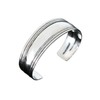 Fly Style Bangle made of 925 sterling silver, hand-forged silver