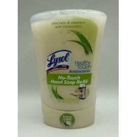 Lysol Healthy No Touch Hand Soap Dispenser Refill Aloe Vera Vitamin E EXPIRED