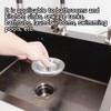 GIGIIS Drain Plug for Sink 80 mm Plug Sink Stainless