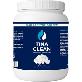 Klid Home Tina Clean Pastilla de Tricloro 1 Pulgada 1Kg
