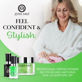 JOYA MIA Professional Dipping Powder 2oz jar and 15mL bottles (3in1-43)