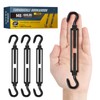 4Pcs M8 304 Stainless Steel Hook & Turnbuckle Hook, 600lbs