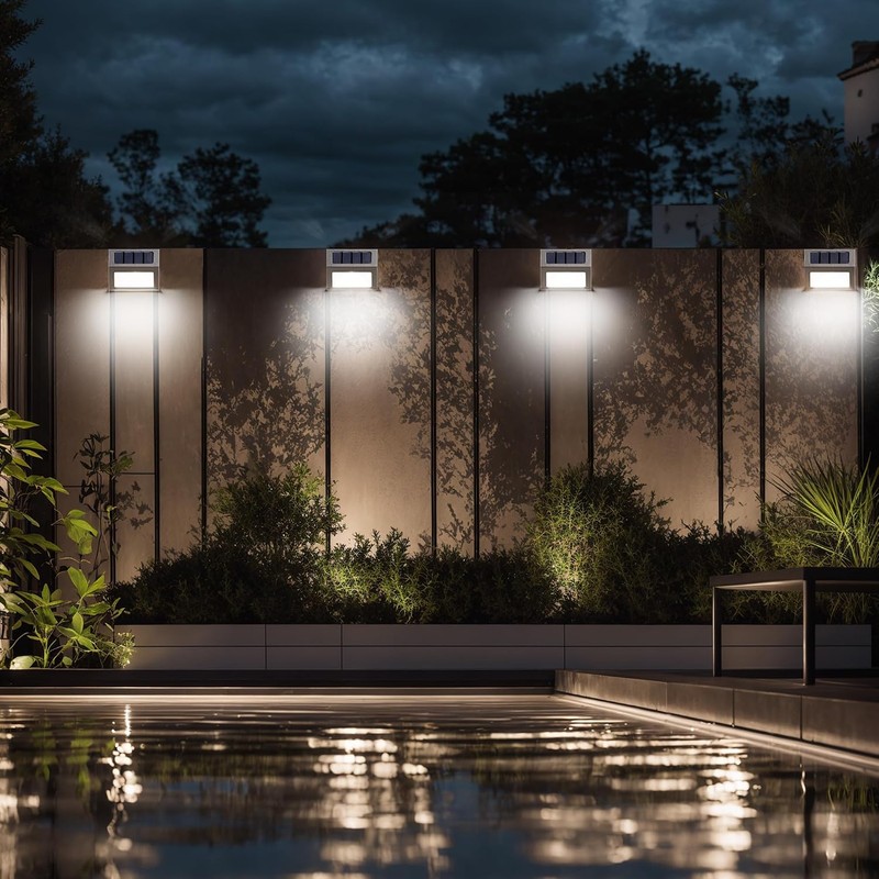 Luces solares impermeables Otdair TJD-1 – LED automático para jardín