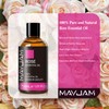 Rose Essential Oil 30ML/ 1.01FL.OZ, MAYJAM Pure Aromatherapy Rose Oil