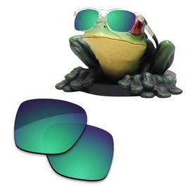 Acefrog AR Coated Polarized Replacement Lenses for Oakley Catalyst OO9272 Sunglasses, Moss Green - Inar Coated Polarized