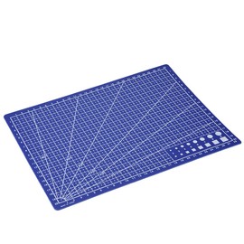ANKROYU Craft Cutting Mat, Thickened Self Healing Cutting Mat, A4 Quilting Grid Lines Cutting Mat, Self Healing Sewing Mat for Office Stationery Accessory