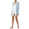 PJ Harlow Women's Shelby Lounge Jacket, Morning Blue, Large