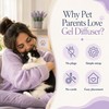 Qouinuey 4 Pack Cat Pheromone Calming Diffuser Gel Relieve Anxiety