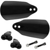 Memphis Shades Black Opaque Hand Guards MEB7218