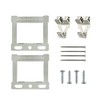 Canvas Floater Box Frame Picture Hanging Kit Silver CWH Hangers