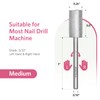 AIRSEE Tungsten Carbide Acrylic Nail Drill Bit Efile Electric File