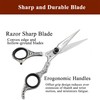 Sharpend Professional Hair Cutting Scissors, 7 PCS Barber Thinning Scissors