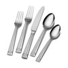 Pfaltzgraff Dawson Frost 20-Piece Stainless Steel Flatware Set, Service for