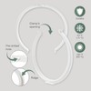 Vent Systems Pack of 2 Diameter 150mm Plastic Wall Mount