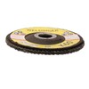 WELDINGER Serrated Disc 125 x 22.23 K60 Abrasive Mop Discs